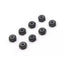 Kyosho - M2 Aluminum Nylon Color Nut 8pcs (Black)