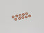 Silicone O-Ring(P5/Orange)10pcs