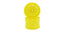 8D Rear Wheel 50mm (Yellow/2pcs/Ultima)