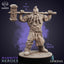 Lomdas (Male Dwarf Barbarian) - Collectors World Toys