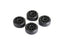 Drift Tires + Wheels 10 Spoke Black +1mm (4pcs), Fits LMX