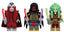 Galactic Legends Custom Minifig Set (3-Pack) – Sith Lords & Jedi Master