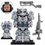 Fallout silver T-60 Power Armor Custom Minifig