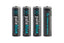 Pale Blue Lithium Ion Rechargeable AA Batteries 4pk