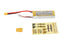 Pure Gold 50c 3s 2200mAh 11.1V Softcase Lipo Battery, w/ LED