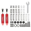 80mm Promatics Two Stage Internal Spring Shocks, Red