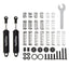 90mm Promatics Two Stage Internal Spring Shocks, Black