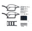 Carbon Fiber Chassis Frame Kit for 1/18 Traxxas TRX-4M