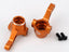 Aluminum Front Steering Knuckles Orange, HPI RS4 Sport