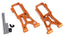 Aluminum Front Lower Arms Orange, HPI RS4 Sport3