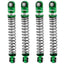 1/24 Aluminum 54mm Long Travel Shocks, Green, for Axial SCX24