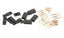 Futaba Style Servo Connectors (4 Pair)