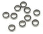 Protek R/C - 10x15x4mm Rubber Sealed "Speed" Wheel Bearings (10)