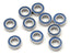 Protek R/C - 8x16x5mm Dual Sealed "Speed" 1/8 Wheel Bearings (10)