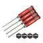 Metric High Speed Steel Hex Driver Set w/ Red Handles