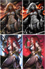 RED SONJA #8 (DERRICK CHEW/JOSH BURNS EXCLUSIVE VARIANT 4-COMIC SET) ~ Dynamite