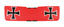 Main Wing w/ Support; Vintage Stick (Red)