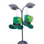 Green Top Hat with a shamrock Earrings