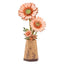 Orange Gerbera Daisy DIY Wooden Flower