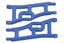 WIDE FRONT A-ARMS - BLUE