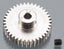 HARD NICKEL PLATED 48 PITCH PINION 38 TEETH