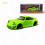 Flame Porsche 964 RWB Ducktail in Fluorescent Green 1:64