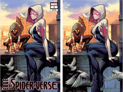 EDGE OF SPIDER-VERSE #1 (STEPHEN SEGOVIA EXCLUSIVE TRADE/VIRGIN VARIANT SET)(2022)