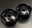Euro VIP Dish Style 1/10 Black Rims, 8mm Offset