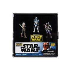 Star Wars: The Clone Wars Enamel Pin Set - Entertainment Earth Exclusive -