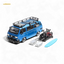 Mortal VW T3 Lowrider Blue - Accessories Included 1:64