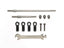 RC CC-o2 Adjustable Tie-Rod, Stainless Steel