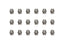 RC CC-02 LF 6mm Ball Collars, Low-Friction (18pcs)