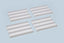 JR Circuit Straight Section Japan Cup White 4pcs