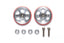 19mm Aluminum Ball-Race Rollers (6 Spokes) w/ Plastic