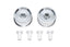 JR HG Heavy Aluminum Wheels II LP Tires / Reversible (2pcs)