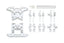 JR Reinforced N-04/T-04 Units, White