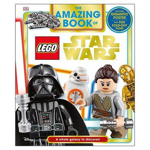 The Amazing Book of LEGO Star Wars Hardcover Book -