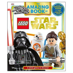The Amazing Book of LEGO Star Wars Hardcover Book -