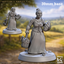 Townsfolk Woman: Sculpt D (Female Human Villager / Nun)