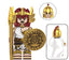 Athena Minifigure – Greek Goddess of Wisdom & War