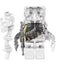 Predator Custom Minifig Transparent