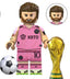 Messi in Pink with World Cup Custom Minifig