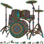 ZenChalet - Drum Set Wooden Puzzle, 200 Pcs
