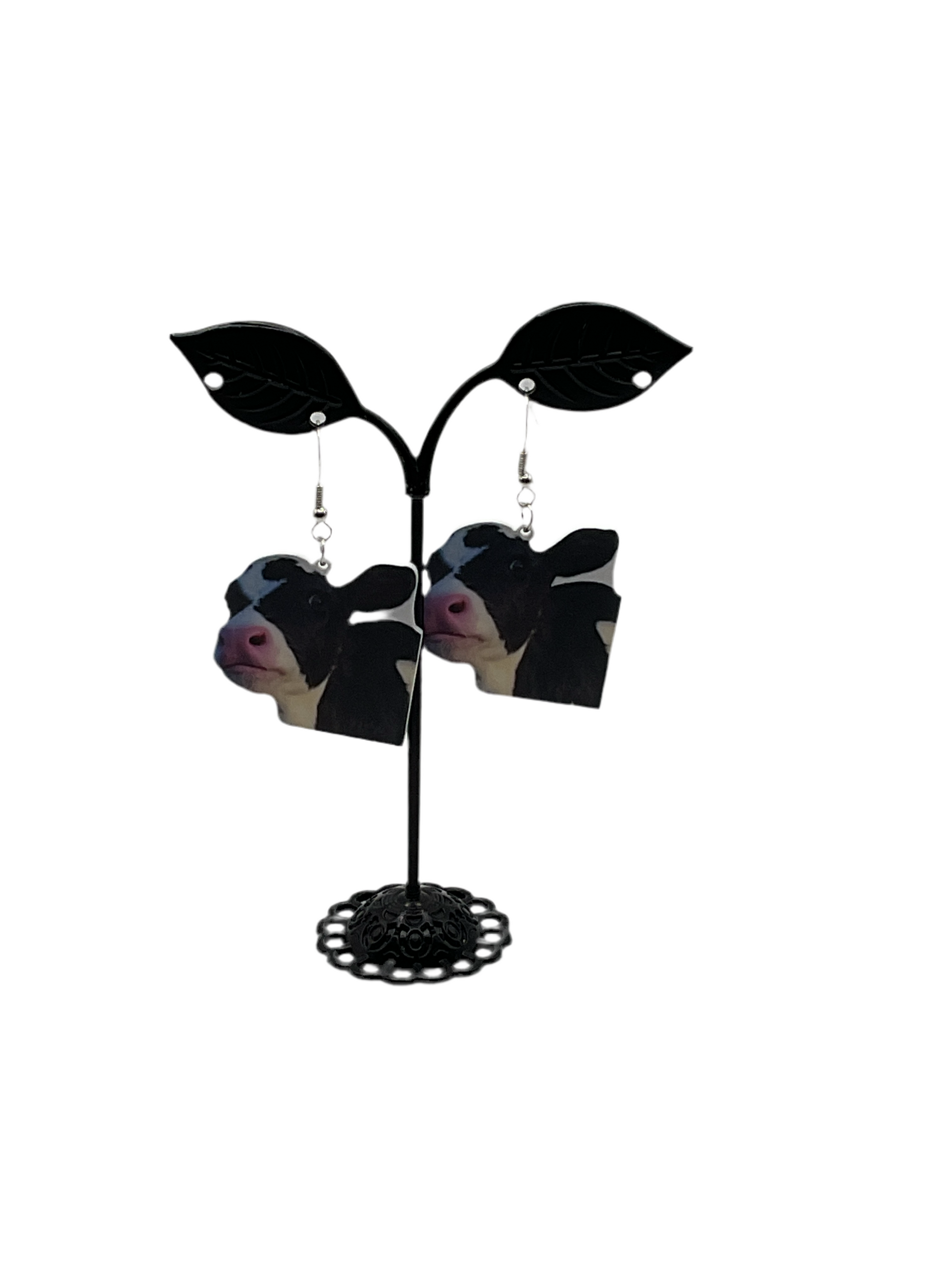 Cow earrings