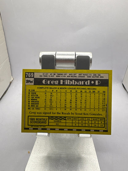 Topps Greg Hibbard