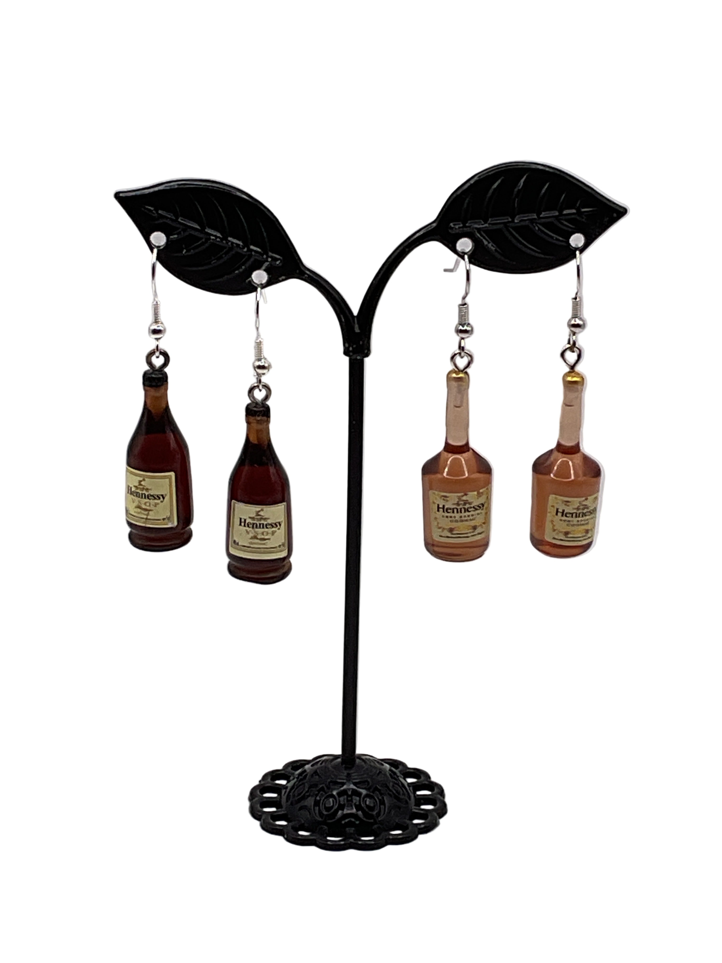 Hennessy Whiskey Earrings