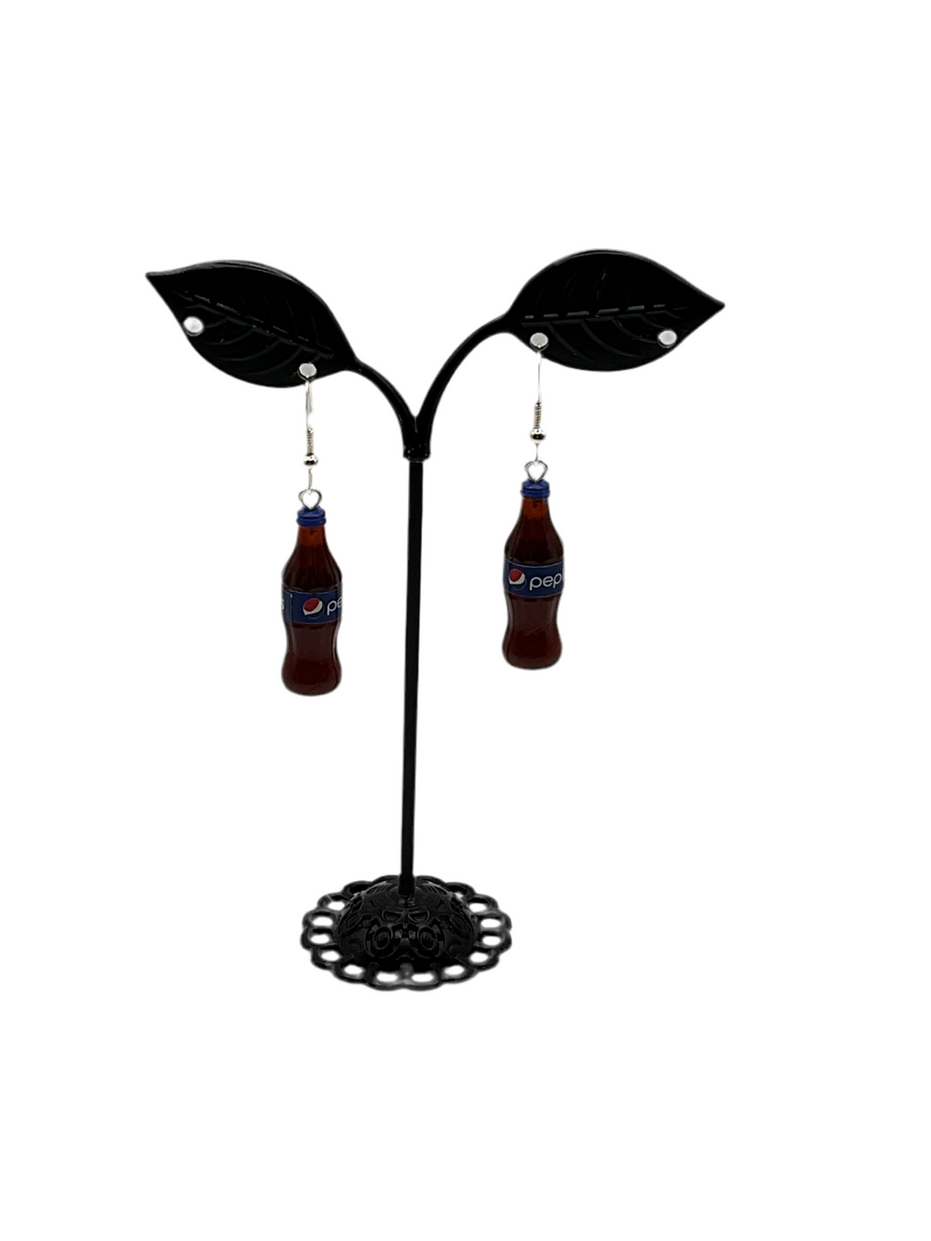 Pepsi bottle earrings