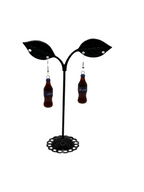 Pepsi bottle earrings