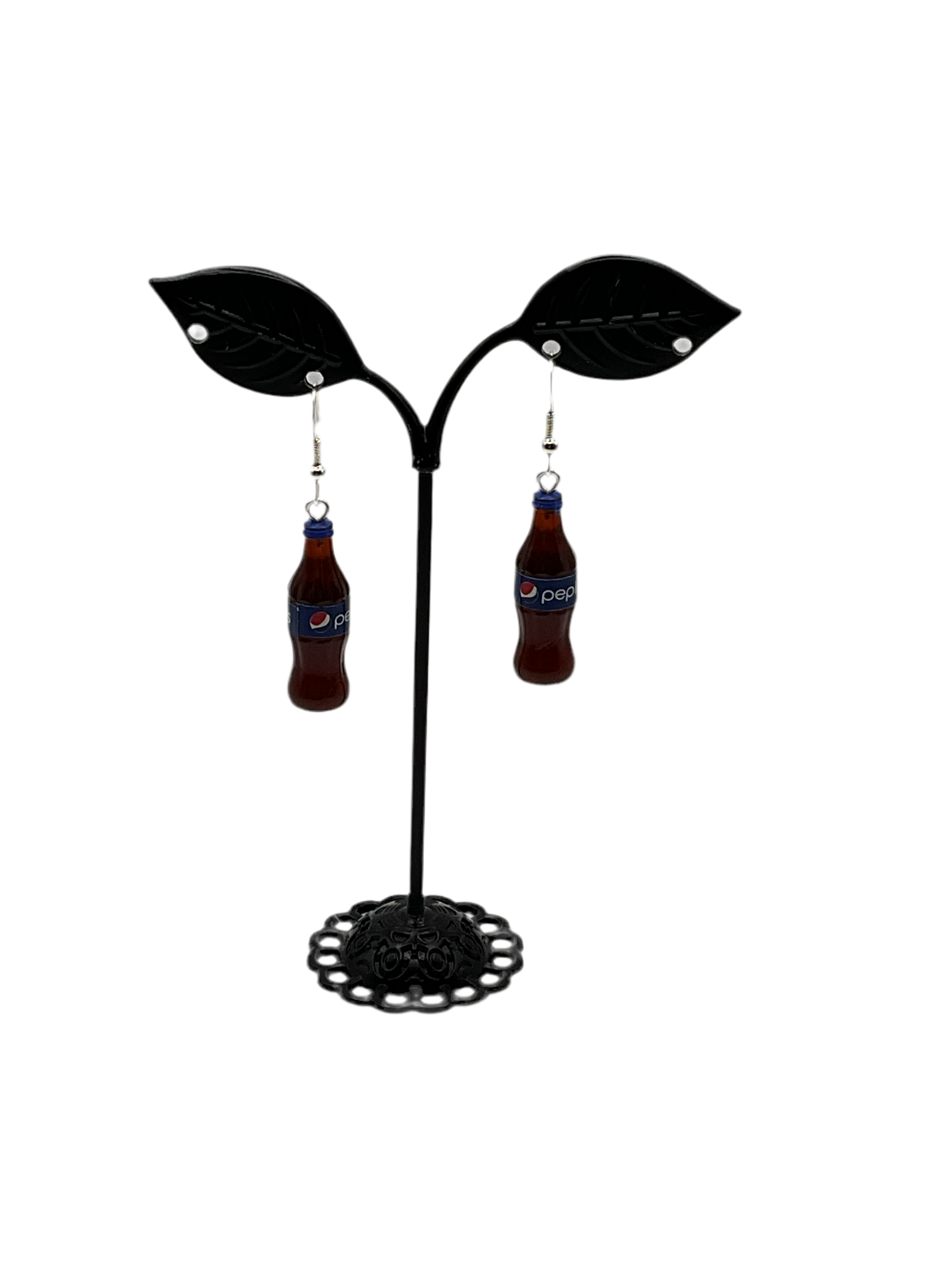 Pepsi bottle earrings