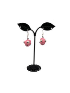 Pink Fish earrings